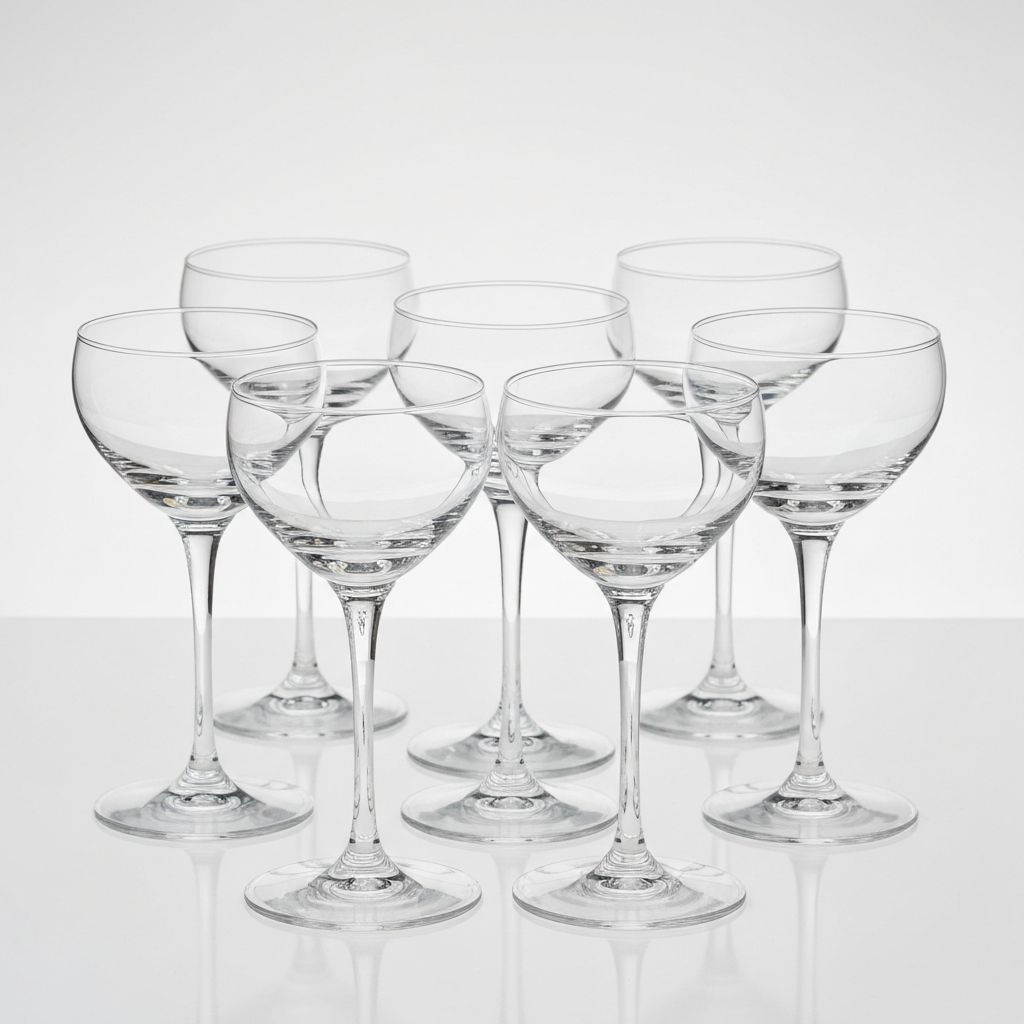 Champagnerglaeser Set (6 Stueck)